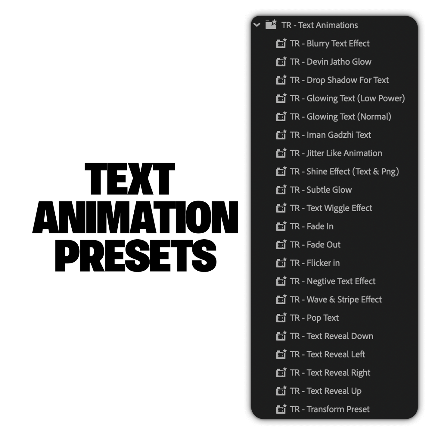 Text & Logo Animations - Sparvol