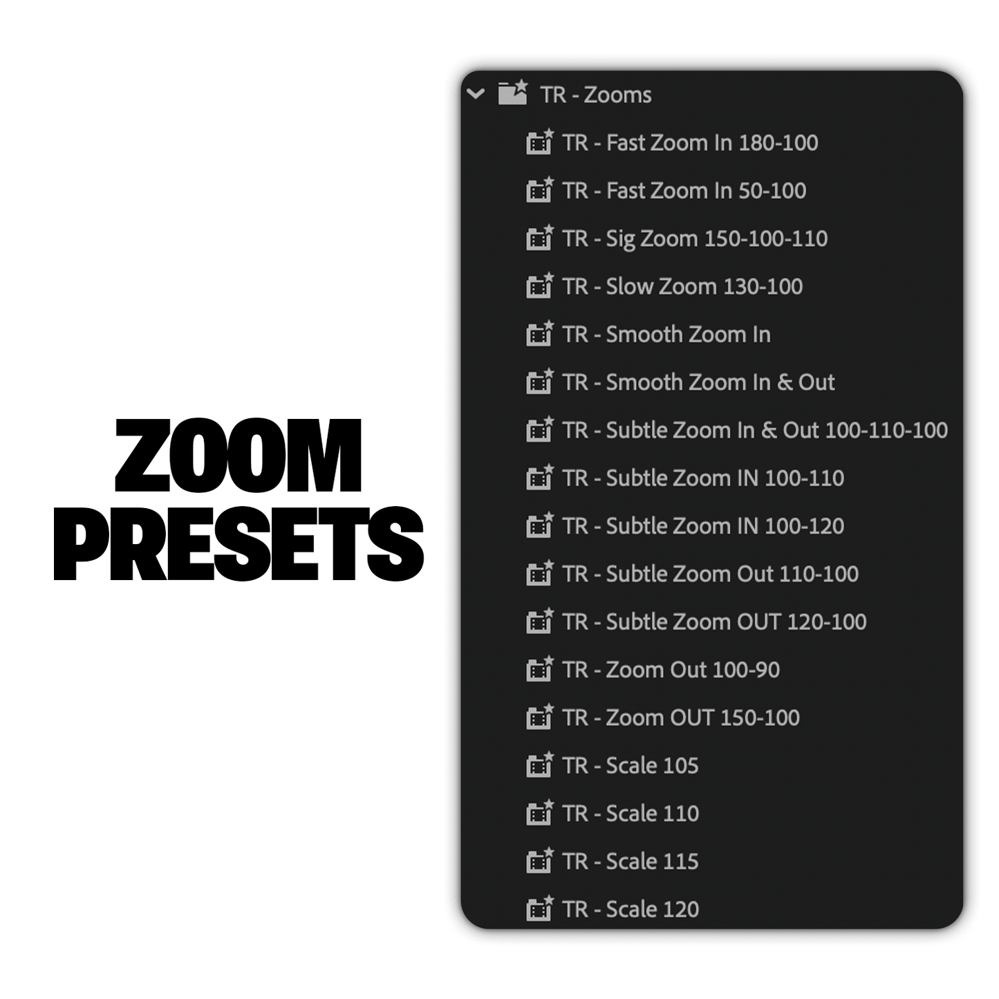 Zoom Pack - Sparvol