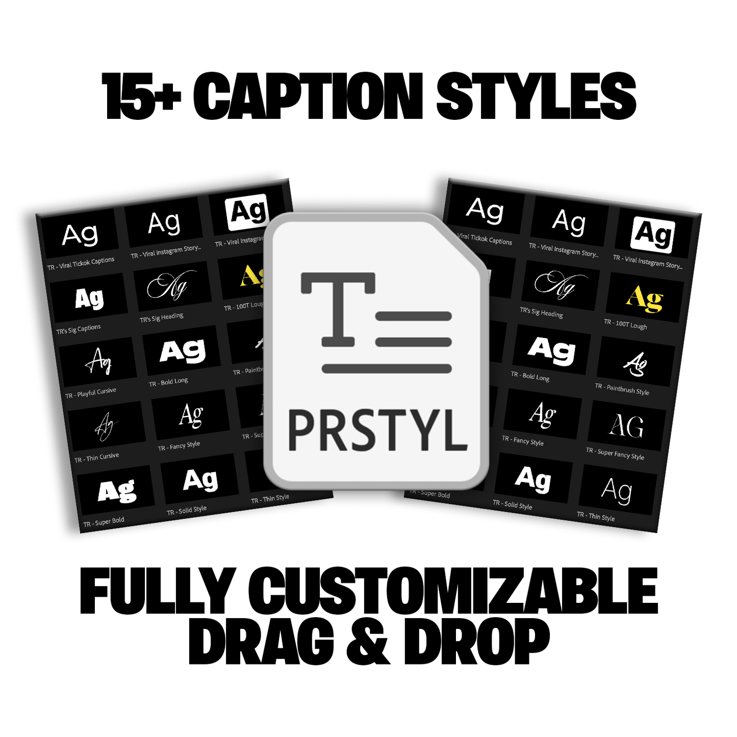 Caption Fx Pack