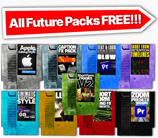 All Pack + Course & Early Access to Short Form Hooks V2