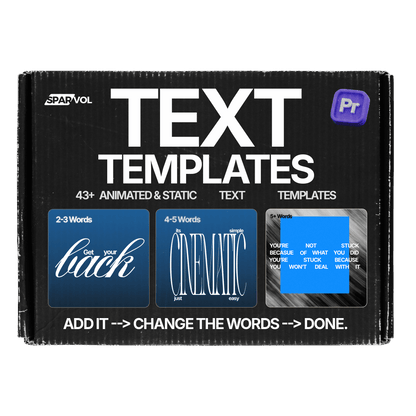 Text Templates Pack